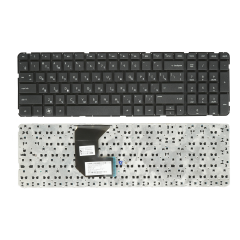 Клавиатура для ноутбука HP G7-2000, G7-2100, G7-2200 черная без рамки